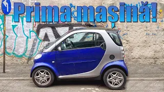 VLOG #17 - Cum arată prima mea mașină? Prezentare Smart ForTwo și test drive prin București