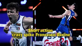 Francesco Recine short action volleyball crazy spike/2022