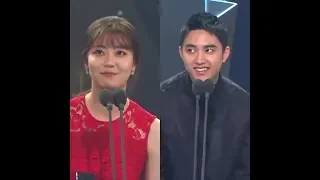 [Wonshim Couple][Do Kyungsoo & Nam Jihyun CUT] - Asian artist award 2016