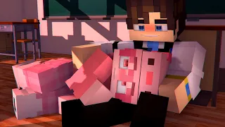 3+4; THE LAST KISS. My Teacher is My Boyfriend  Minecraft Animation Boy Love