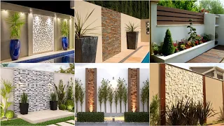 100 Backyard Fence Design Ideas 2022 | Patio Garden Landscaping Ideas | House Exterior Boundary Wall