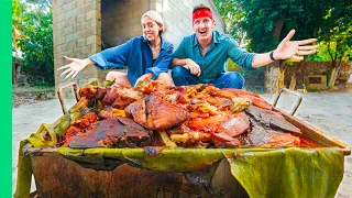 Mayan Meat Suitcase!! Underground Mexican Barbecue!!