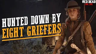 Red Dead Online: 1v8 with Rhodes' Griefers