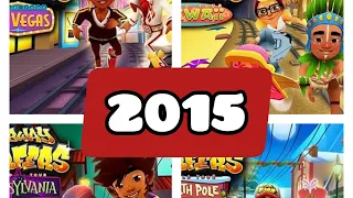 subway surfers rewind 2015 word tour 🌎