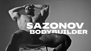 Bodybuilding man video cinematic