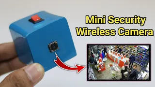 How To Make Mini Wireless Security Camera - Using Old Mobile Camera