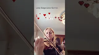 Lady Gaga -Love games -#Violin #Cover #Musician #StellaKristo #Shorts