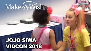 JoJo Siwa with Make-A-Wish at VidCon 2018! | Make-A-Wish®