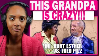 FIRST TIME REACTING TO | Aunt Esther vs. Fred | Sanford and Son PT.2