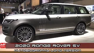 2020 Range Rover SV Autobiography L-Version - Exterior And Interior - Frankfurt 2019