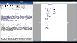 Thermodynamics PK Nag Exercise problem 6.6 (In Telugu & English)