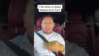 NUNCA visites un DEALER de carros sin antes saber esto!