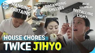 [C.C.] Guess how long it took JIHYO to get the endless chores done #TWICE #JIHYO