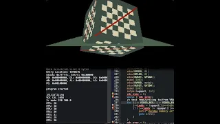 3D Software Renderer running on Motorola 68000 using K&R C