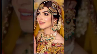 kinza hashmi Looking Soo beautiful New latest 2022 Tik Tok video 😍😍#kinzahashmibridalpic #shorts