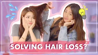 I Tried Fixing My Friend's Hair Loss Problem + GIVEAWAY!