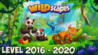 Wildscapes level 2016 - 2020 HD