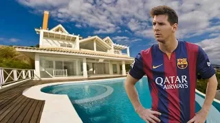 LIONEL MESSI NEW HOUSE IN BARCELONA (Inside & Outside) - 2017