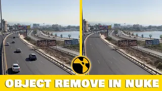 How to remove object in nuke  | nuke F_ Rig Removal Tutorial |
