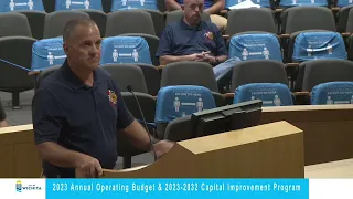 Wichita Fire Department Budget Crisis, City Council @ Wichita, KS August 16th 2022