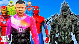 FRANKLIN SAVE AVENGERS FROM BLACK MAGIC (GTA 5 Mods) #052