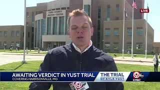 THE TRIAL OF KYLR YUST: Jurors continue deliberations Thursday