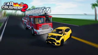 Realistic Crashes #7 | Car Crushers 2