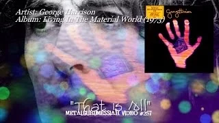 That Is All - George Harrison (1973) Remastered Audio 1080p Video