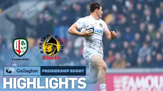 London Irish v Exeter - HIGHLIGHTS | Down To The Wire! | Gallagher Premiership 2022/23
