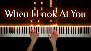 Miley Cyrus - When I Look At You | Piano Cover with Strings (with PIANO SHEET)