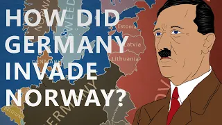 How Did Germany Invade Norway? I WW2 Animated