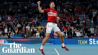 Novak Djokovic leads Serbia to victory over Spain in ATP Cup
