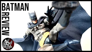 MAFEX: Batman HUSH blue and gray Batman Reissue Figure REVIEW