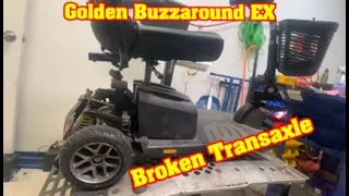 Golden BuzzAround EX with a broken Transaxle | Is this going to be a repair or just parts???