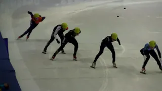 Short Track Speed Skating 2013-2014 World Cup #2 Seoul Victor An 500m Wins