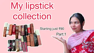 My lipstick collection/ Simran Sidhu