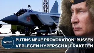 UKRAINE-KRIEG: Putins neue Provokation! Russen verlegen Hyperschallraketen nach Kaliningrad