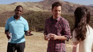 New Girl: Nick & Jess 1x24 #7 (Jess throws her keys so that Nick doesn't move out)