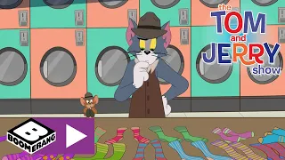 Die Tom und Jerry Show | Eine ganz linke Socke | Cartoonito