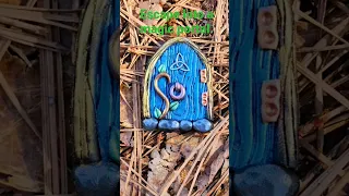 Magical Fairy Doors ~ HOW TO polymer clay tutorial, fairy portal, fairy forest, fantasy, miniature