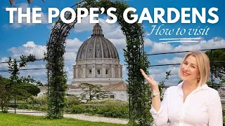 Unlock The Secrets Of The Pope's Gardens: Book Your Exclusive Visit!