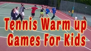 Tennis Warm Up Games For Kids - with Karl Stowell