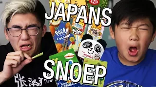 RAAR JAPANS SNOEP PROEVEN MET BROERTJE!