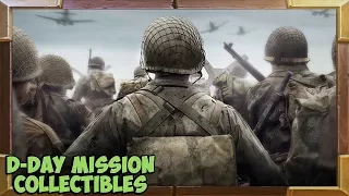 Call of Duty WW2 All Collectibles D-Day Mission (Mementos / Heroic Actions)