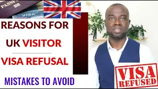 Mistakes To Avoid When Applying For UK Visitors Visa|| Reasons For Refusal