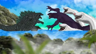 Godzilla Earth vs Dark El Gran Maja Kaiju