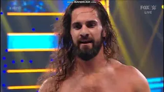 Cesaro vs Seth Rollins WWE Smackdown 9th July 2021 2/3
