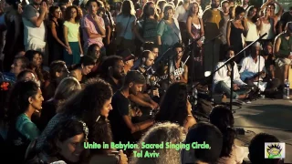 Sacred Singing Circle in HaBima square, Tel Aviv