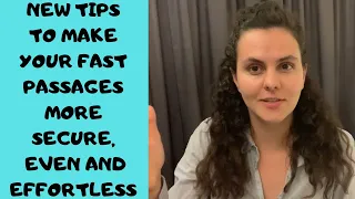MAKE YOUR FAST PASSAGES SOUND MORE EVEN, SECURE AND EFFORTLESS - NEW TIPS - Piano Technique Tutorial