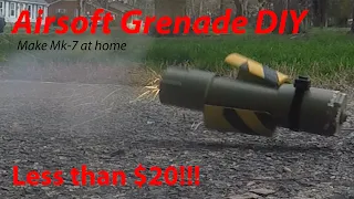$20 DIY Reusable Airsoft Grenade THAT DOESN'T SUCK!